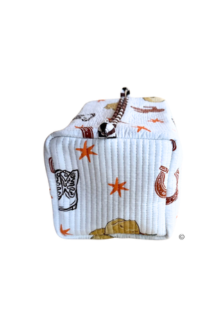 ETA 11/10-12/1 Boots & Brim Cosmetic Bag
