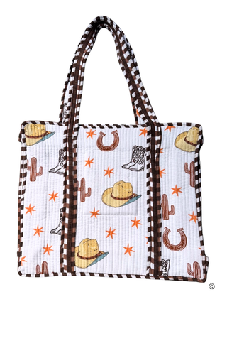 ETA 9/30-10/14 Boots & Brim Tote©
