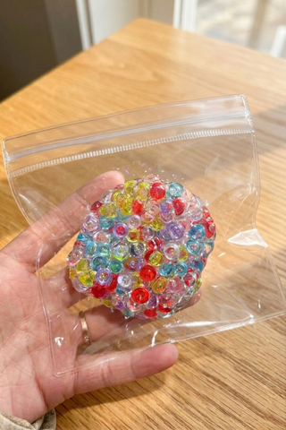 ETA 7/22 - Multicolored Beads Squishy Toy