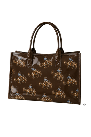 ETA 10/15-10/29 The Saddle Up Vinyl Tote Bag©