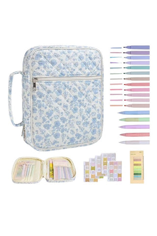 ETA 9/2 - Lyla Blue Floral Bible Cover