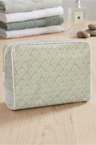 ETA 8/24-9/7 Jessa Green Clear Coat Cosmetic Bag