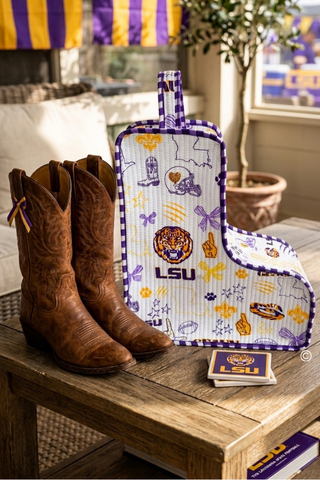 ETA 9/30-10/14 LSU Boot Bag©
