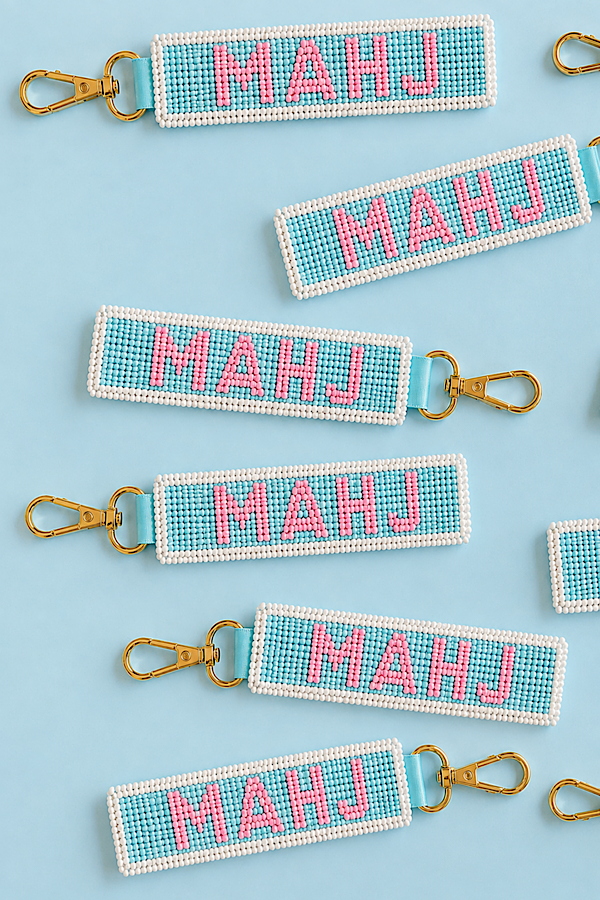 ETA 10/15-10/29 MAHJ Beaded Keychain