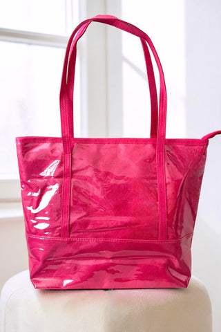 ETA 4/20 - Hot Pink Shoulder Strap TOTE BAG