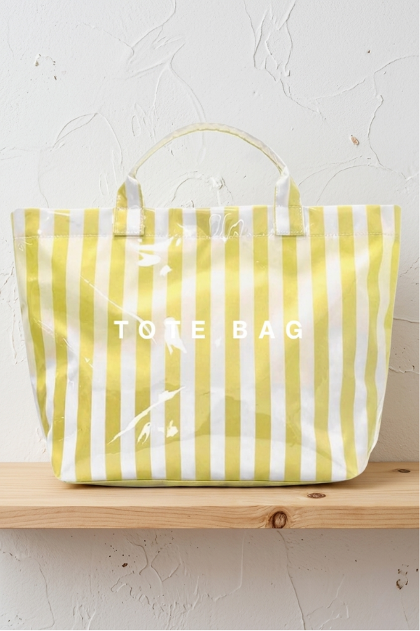 ETA 5/8 - Yellow Striped TOTE BAG