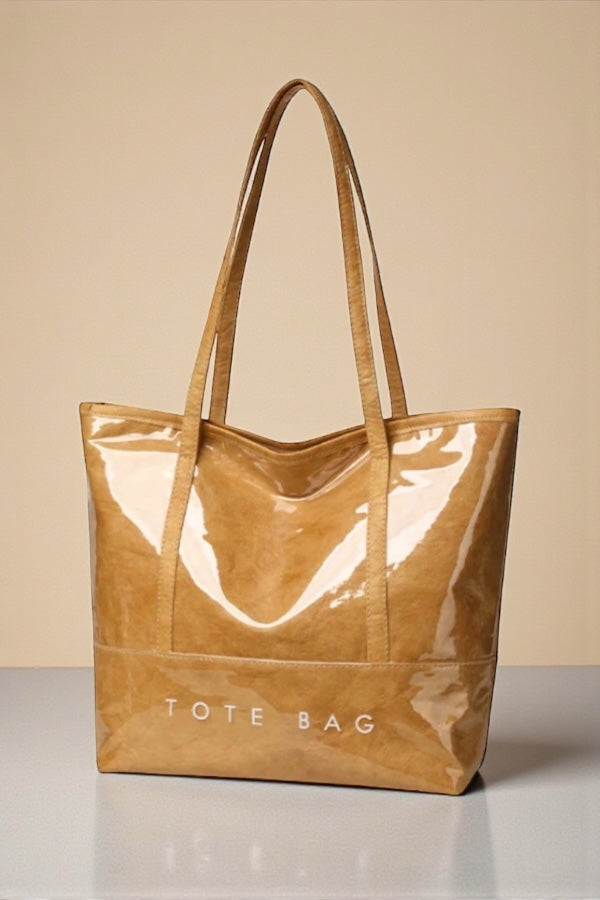 ETA 1/19 - Brown Shoulder Strap TOTE BAG