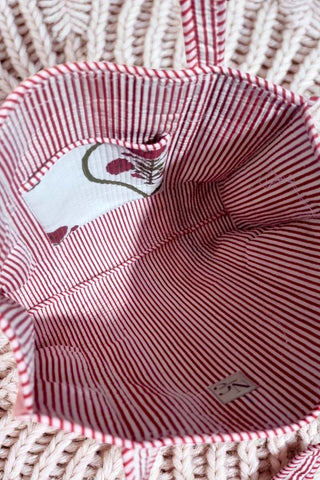 ETA 8/27 - Ellison Burgundy Floral Tote Bag
