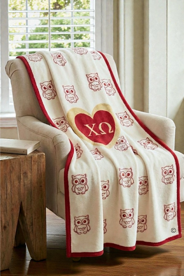 ETA 5/20 - Chi Omega Luxury Blanket