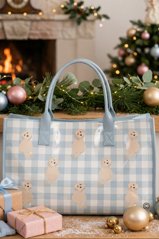 ETA 10/15-10/29 Mr Biscuit Vinyl Tote Bag©
