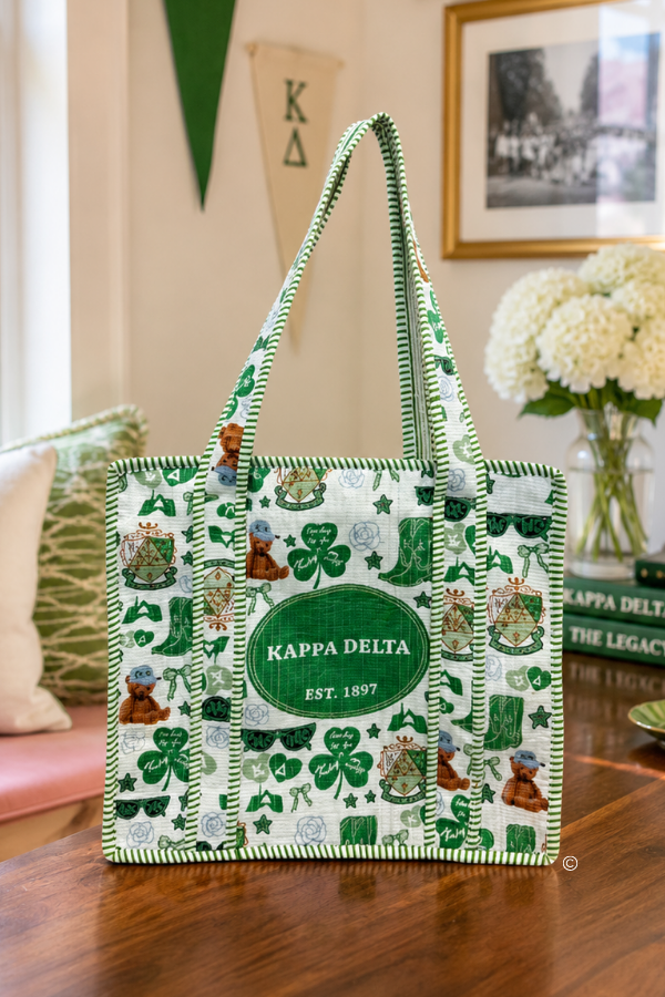 Kappa Delta Sorority Tote Bag