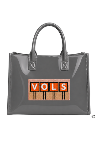 ETA 9/30-10/14 VOLS Stadium Gray Vinyl Tote Bag©