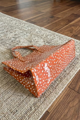 ETA 9/30-10/14 Fawntastic Vinyl Tote Bag