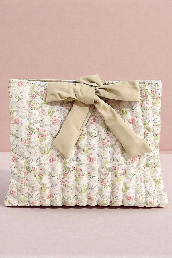 ETA 2/5 - Eve Beige Floral Bible Cover