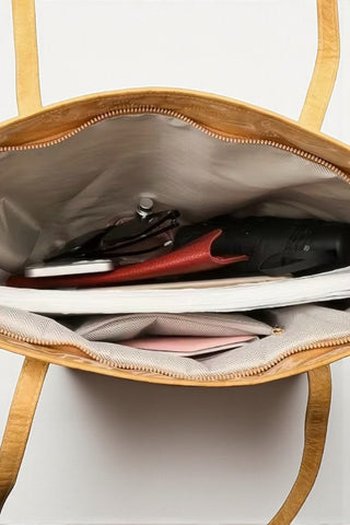 ETA 1/19 - Black Shoulder Strap TOTE BAG