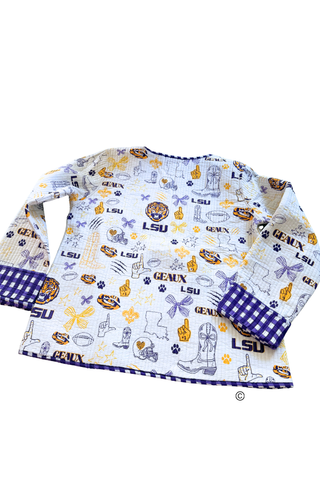 ETA 10/19-11/9 LSU Quilted Jacket©