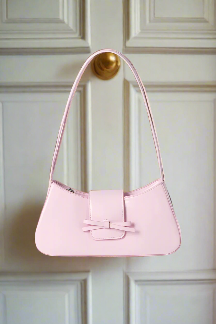 ETA 2/20 - Lucy Pink Bow Handbag