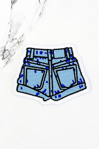 Short Shorts Embroidered Patch