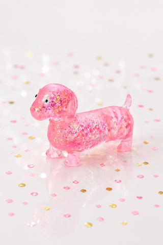 ETA 7/22 - Pink Dachshund Squishy Toy