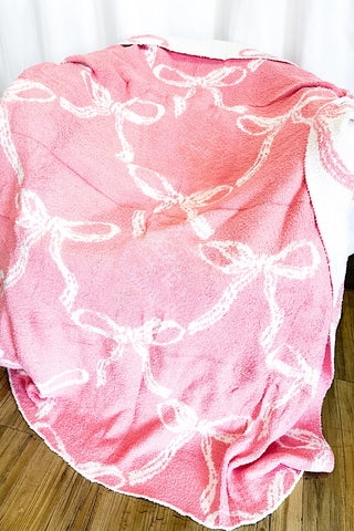 ETA 1/10- Pink Ribbon Luxury Blanket