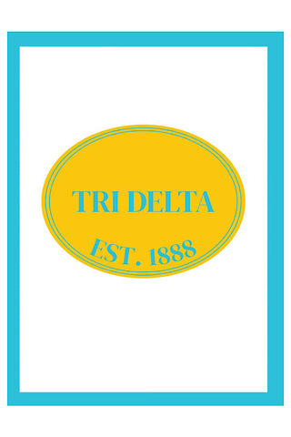 ETA 5/20 - Tri Delta Luxury Blanket