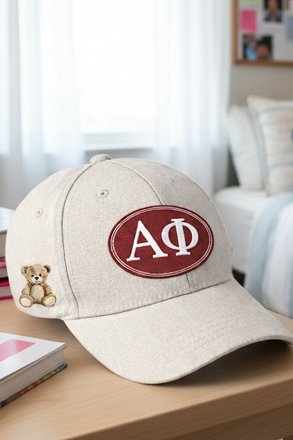 ETA 4/15 - Alpha Phi Embroidered Hat