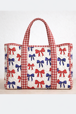 ETA 4/16 - All American Bow Print Tote Bag