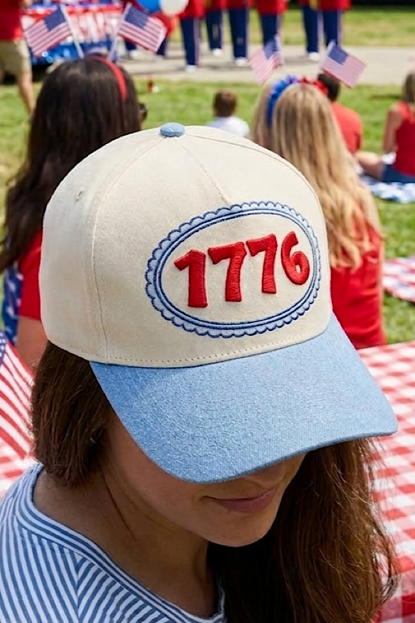 ETA 5/15 - 1776 Embroidered Hat