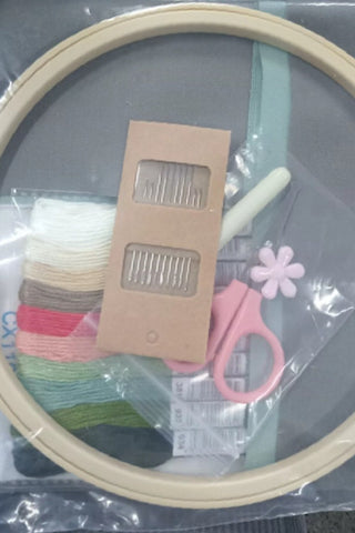 Just Love Life Embroidery Kit