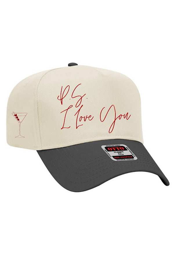 ETA 12/9 - P.S. I Love You Embroidered Hat