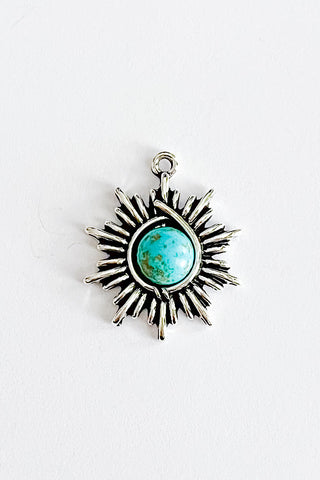 Western Turquoise Charms