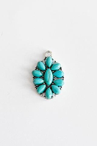 Western Turquoise Charms