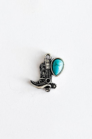 Western Turquoise Charms