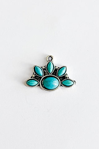 Western Turquoise Charms