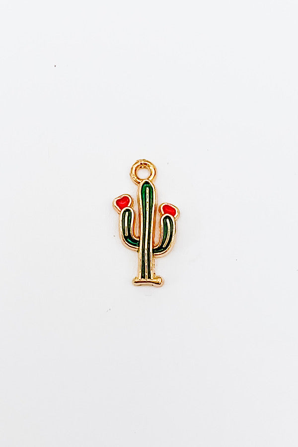 Colorful Cactus Charm