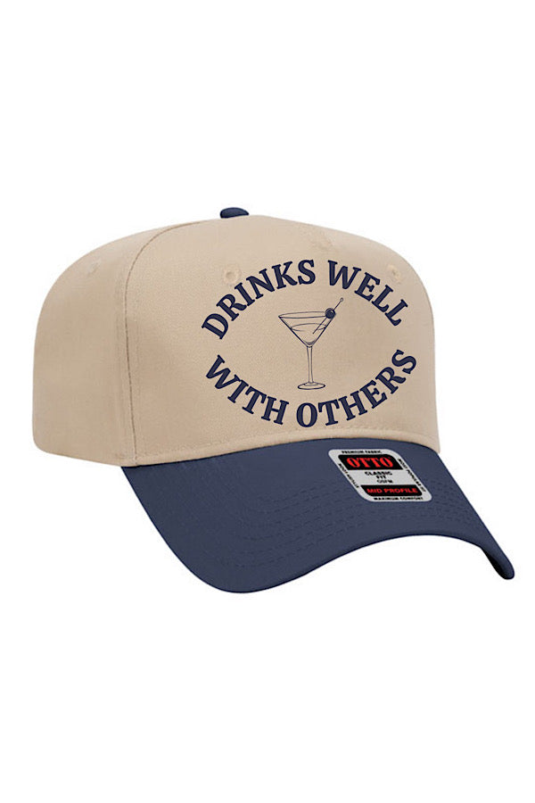 ETA 2/28 - Drinks Well with Others Embroidered Hat