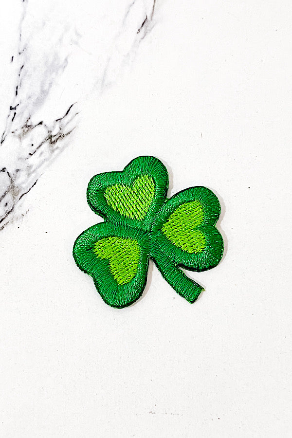Shamrock Embroidered Patch