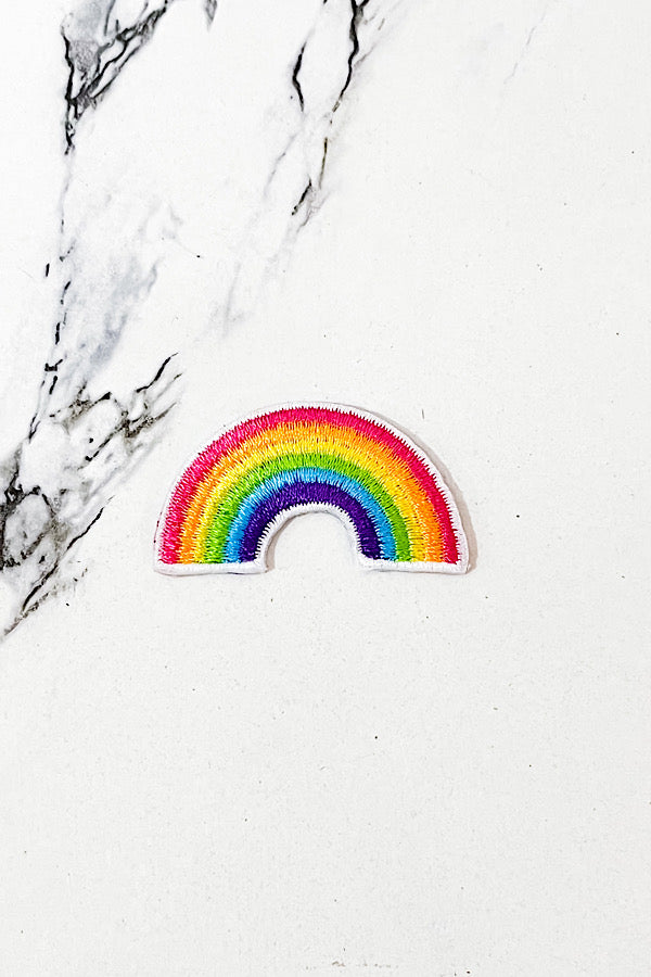 Rainbow Embroidered Patch