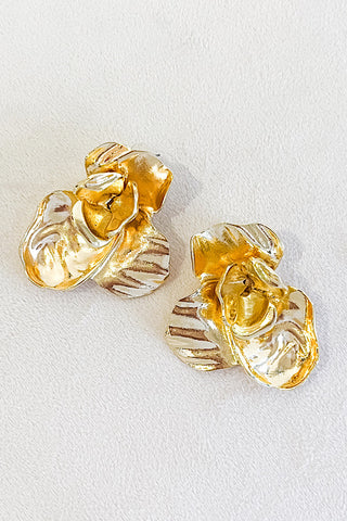 Eloise Large Flower Stud Earrings