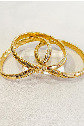 Rory Snake Chain Bangle Bracelet