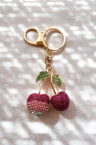 Dipped Cherry Purse Charm