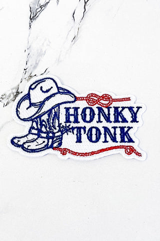 ETA 6/5 - Honky Tonk Boots Embroidered Patch