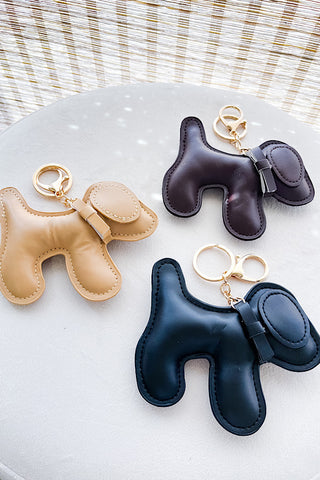 Faux Leather Dog Purse Charms