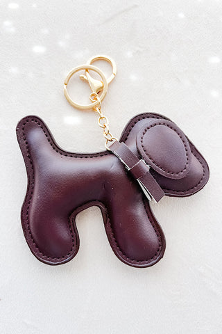 Faux Leather Dog Purse Charms