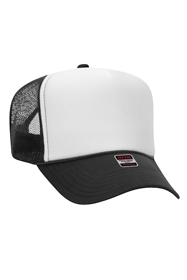 ETA 7/17 - OTTO Black White Trucker Hat
