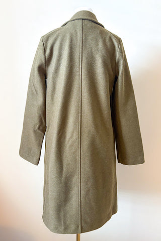 Juliette Olive Mid-Length Coat