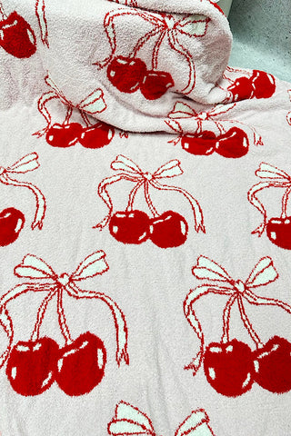 ETA 7/1 - Cherries Luxury Blanket