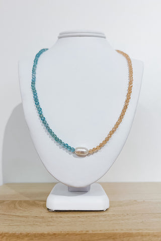 Celina Beaded Pearl Necklace