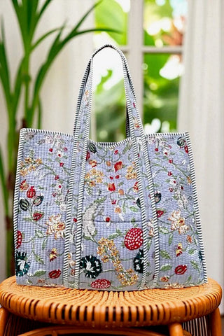 ETA 10/28 - Belinda Floral Print Tote Bag
