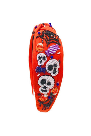 Orange Trick or Treat Headband